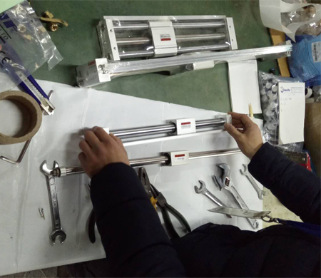 進口旋轉(zhuǎn)氣缸廠家技術(shù)圖